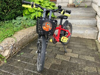 Predám detský bicykel + tyč na ťahanie+ helma - 4