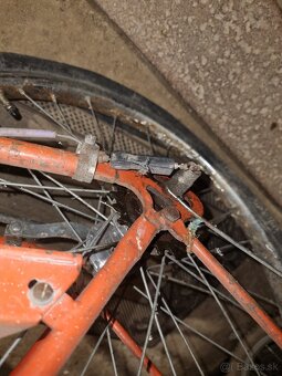 Starý bicykel skladačka - 4