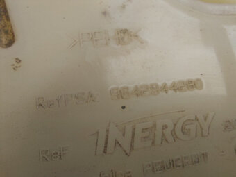 nádržka na Eolys peugeot 407 sw 2.0hdi 100kw rhr rok 2005 - 4