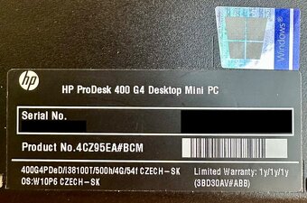 HP ProDesk 400 G4 mini PC - 4
