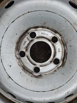 Opel R16 plechové Disky - 4