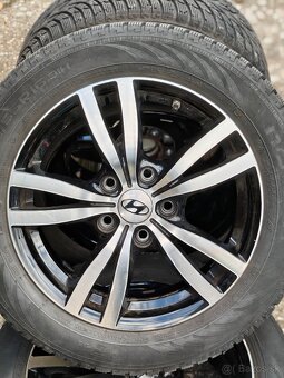 El. disky 5x114.3 6,5J16H2 zimne pneu Nokian 205/55 R16 - 4