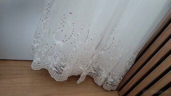 Šaty na 1. sväte prijímanie+bolerko - 4