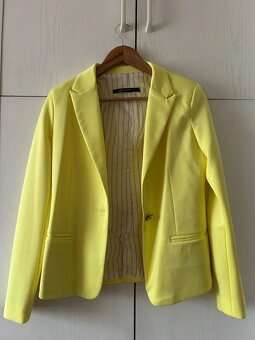 Dámske žlté sako - 4