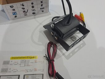 Cúvacia kamera pre nákladne auta 18 LED - 4