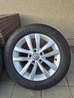 Predám hliníkové disky s pneumatiky. - 4