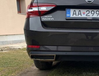 Nerezove koncovky vyfukov - Skoda Superb 3 sedan combi - 4