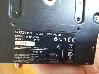 Sietova kamera Sony SNC-RZ50P - 4