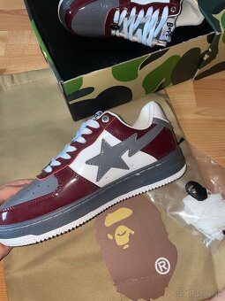 A Bathing Ape STA Patent Grey/Black - 4