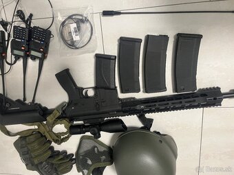 Airsoft zbran plus prislusenstvo - 4