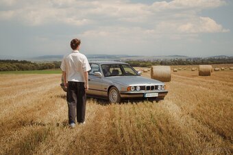 Retro svadobné auto BMW E34 520i - 4