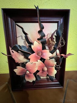 Nástenný obraz 3D - Kvety (flowers) - 4