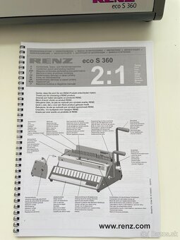Krúžkový viazač Renz SRW 360 na ručný pohon - 4