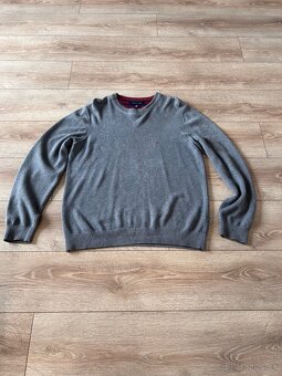 Predám pánsky nosený sveter TOMMY HILFIGER veľkosť L - - 4