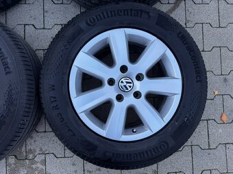 R17 5x130 Original Volkswagen Touareg 7.5J + 235/65 letné - 4