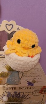 Háčkované hračky a prívesky - 4