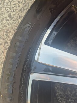 Original hlinníkove disky R18 s pneu 245/45 R18 - 4