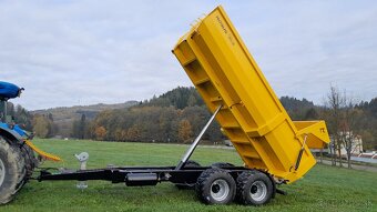 Traktorový náves,Príves,Vlek za traktor,Vlečka,Dumper 13t - 4