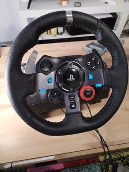 Logitech G29 + Shifter + Thrustmaster T-LCM kompletný set - 4