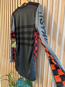 Dres Fasthouse Grindhouse Brute Jersey - Gray/Black - 4