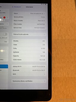 Predám IPad mini 4 128 GB - strieborný - 4