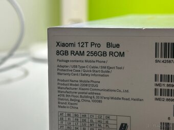 Xiaomi 12T Pro 8GB/256GB - 4