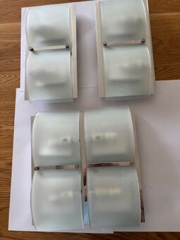 Stropné svietidlo a 2 ks bočných svietidiel ku zrkadlu - 4