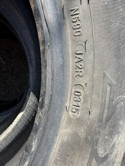 Predám letne pneumatiky Dunlop 185/60r15 - 4