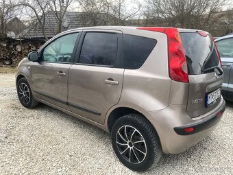 Nissan Note 2007, 1.4 benzin 65kw, klima, nová stk - 4