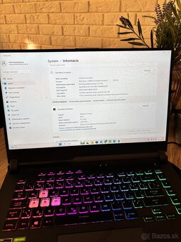 Herný notebook ASUS ROG STRIX G15 - 4