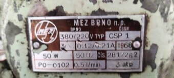 čerpadlo mazania - frézky TOS, MAS - 4