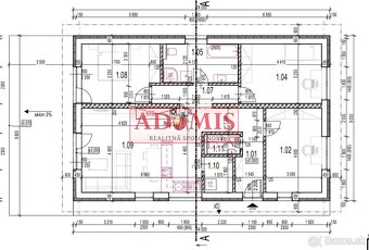 predáme 4izb. tehlový bungalov 101m2, Ruskov - 4