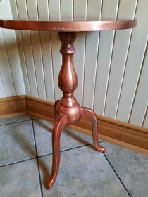 Trendový medený stolík - 4
