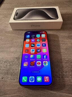 Iphone 15 PRO 512 GB biely v perfektnom stave bez škrabancov - 4
