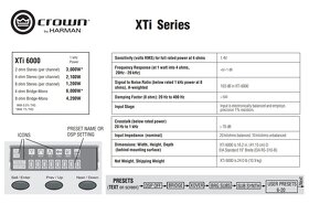 Predám zosilovač CROWN XTi6000 - 4