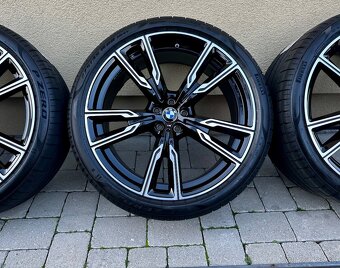 Original disky kolesa BMW 747 M R22 X5 G05 X6 G06 + Pirelli - 4
