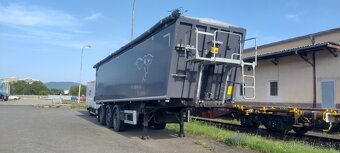 Sklopný agro návěs, návěs na sypké materiály, hliníkový návě - 4