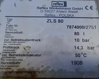 Tlaková a expanzná nádoba k studni/domácej vodárni - 4