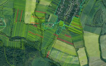 Rudná – 301 m2 POĽNOHOSPODÁRSKA pôda a LESY – PREDAJ - 4
