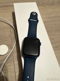 Predam Apple watch 7, 45mm, modré - 4