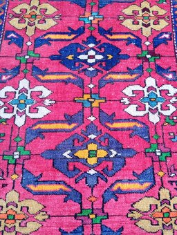 AKCIA ⭐Starožitný perzský koberec Karaja 260x140⭐ - 4