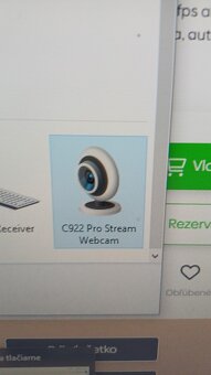 Webkamera Logitech c922 - 4