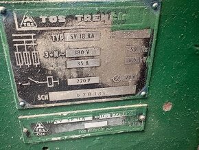 Predám Sústruh SV 18 RA funčný. 4.300,- eur - 4