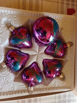 Retro vianočné svetielka, ozdoby - 4