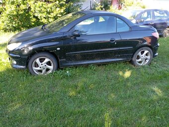 Rozpredám Peugeot 206 CC Cabriolet benzín 1,6 - 4