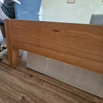 Manzelska postel BUK masiv 180x200 + rosty - 4