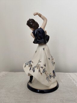 Royal dux veľká tanečnica porcelánová soška - 4