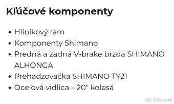 Predám detský bicykel Kross LEA mini 20" - 4