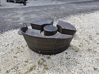 Ratanove kruhove sedenie .. - 4