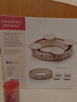Dekoračný veniec so sviečkami-NOVÝ - 4